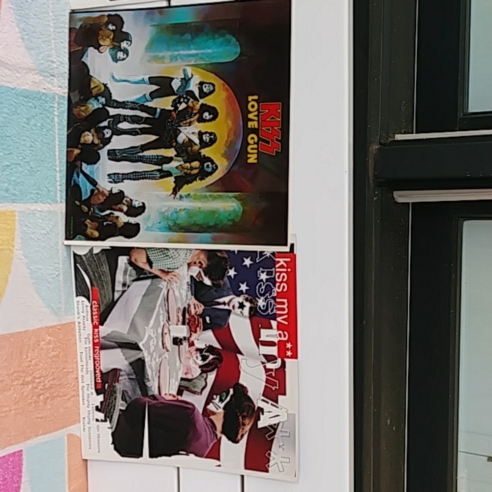 KISS BAND PROMO ALBUM POSTERS